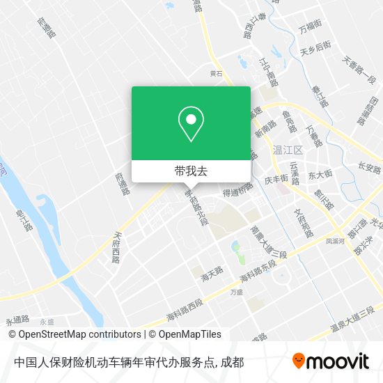 中国人保财险机动车辆年审代办服务点地图