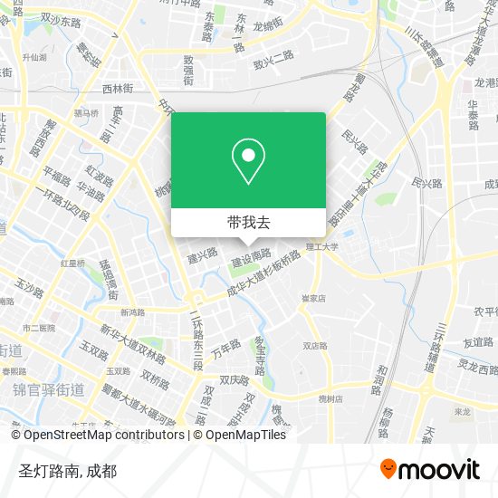 圣灯路南地图