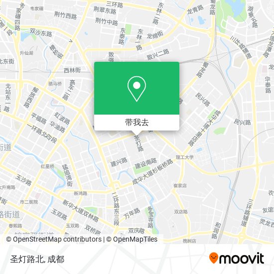 圣灯路北地图