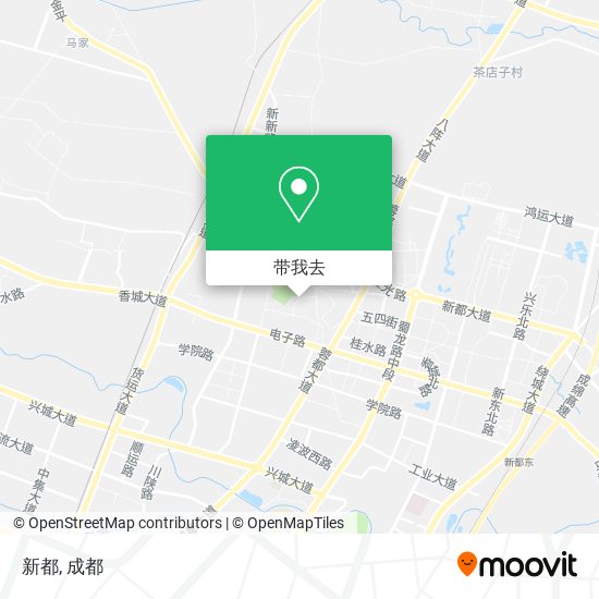 新都地图