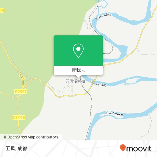 五凤地图