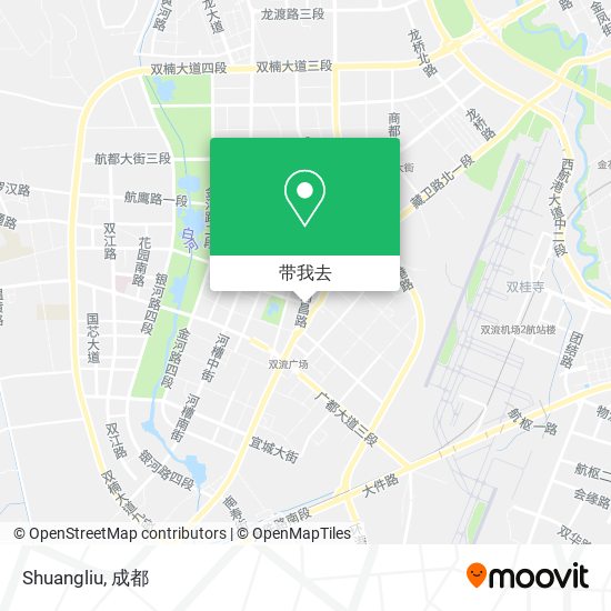 Shuangliu地图