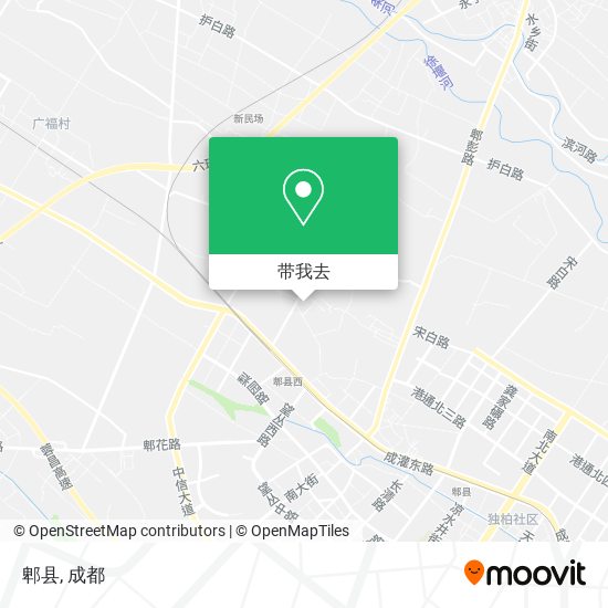 郫县地图