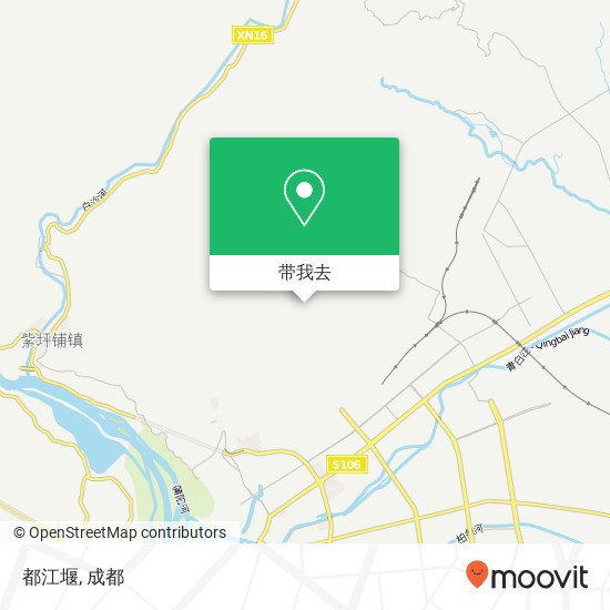 都江堰地图