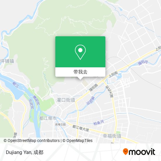 Dujiang Yan地图