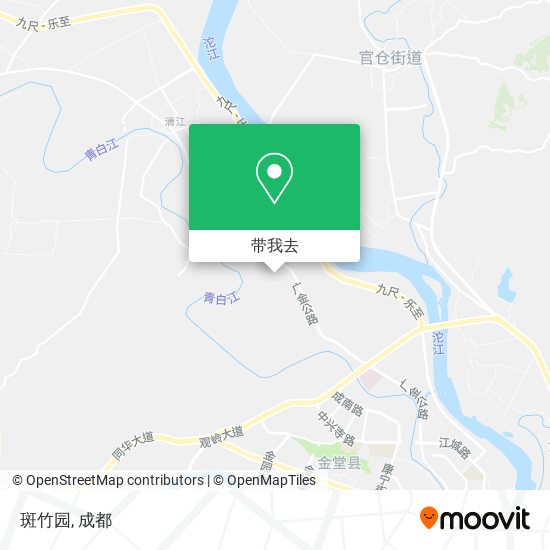 斑竹园地图