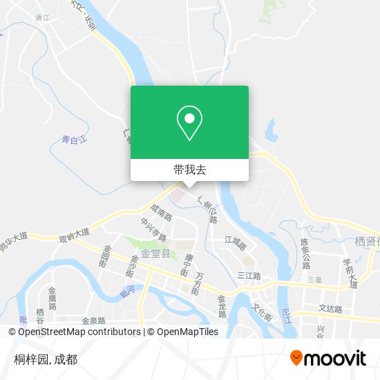 桐梓园地图