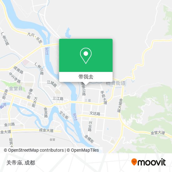 关帝庙地图