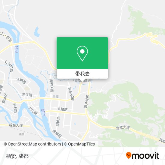栖贤地图