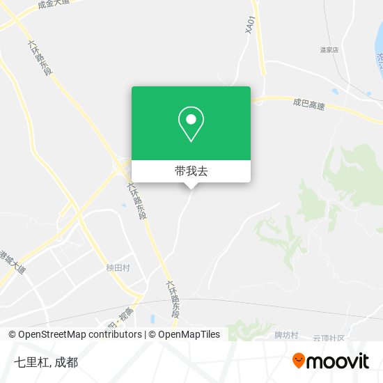 七里杠地图