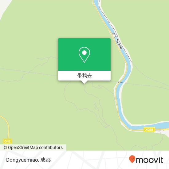Dongyuemiao地图
