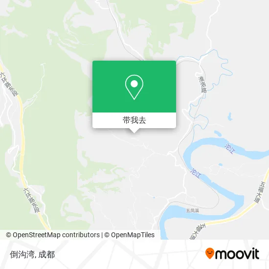 倒沟湾地图