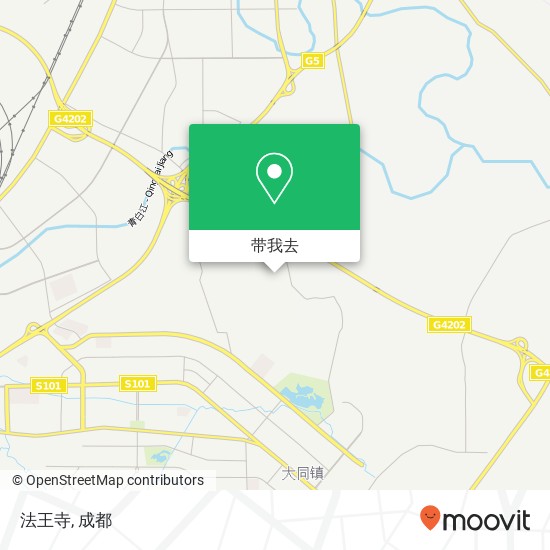 法王寺地图