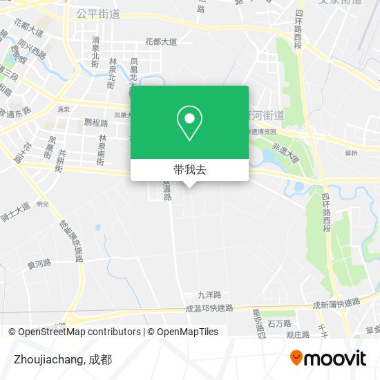 Zhoujiachang地图