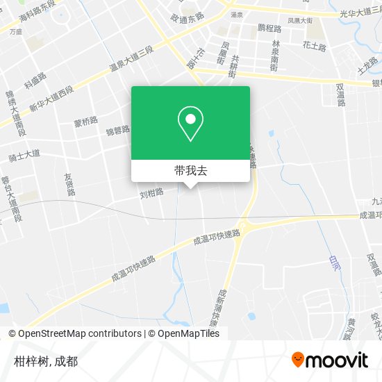 柑梓树地图