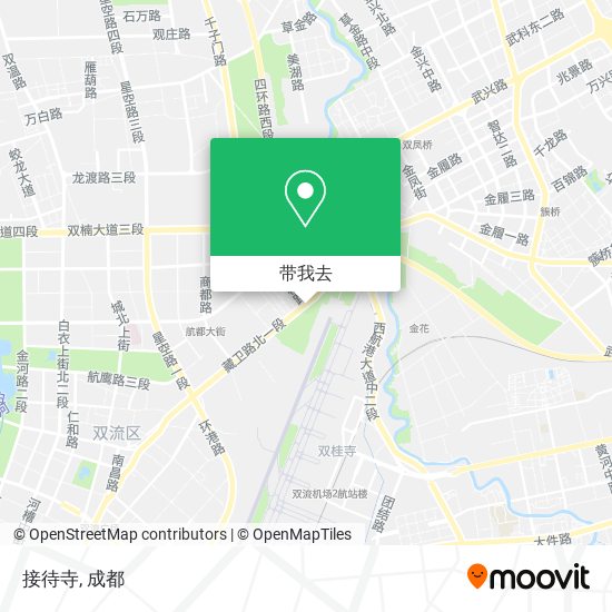 接待寺地图