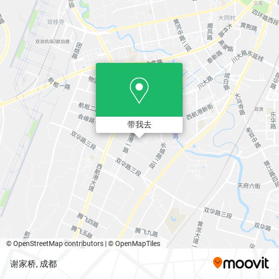 谢家桥地图