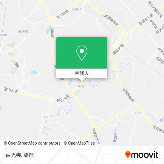 白光寺地图