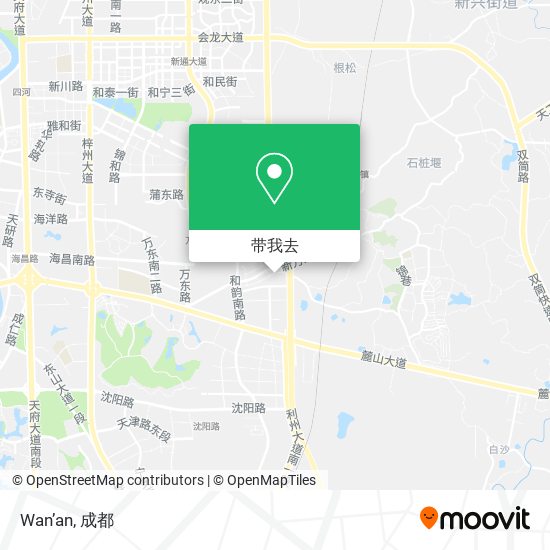 Wan’an地图