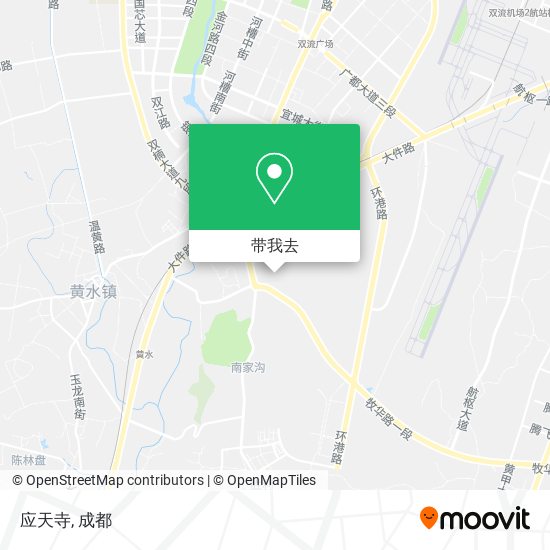应天寺地图