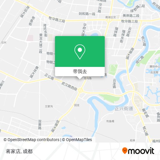 蒋家店地图