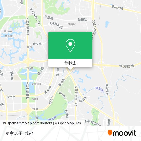 罗家店子地图