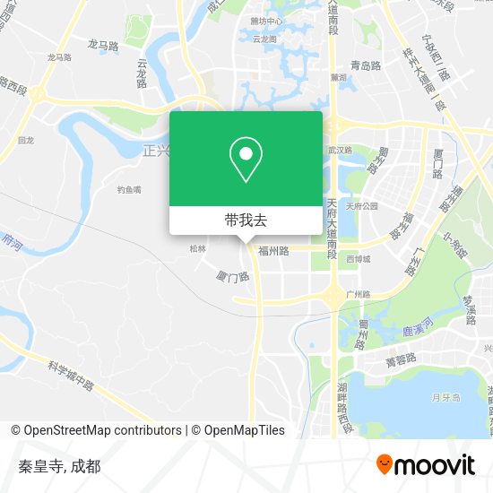 秦皇寺地图
