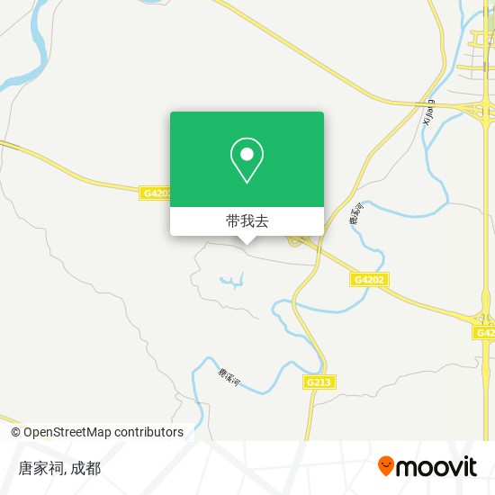 唐家祠地图