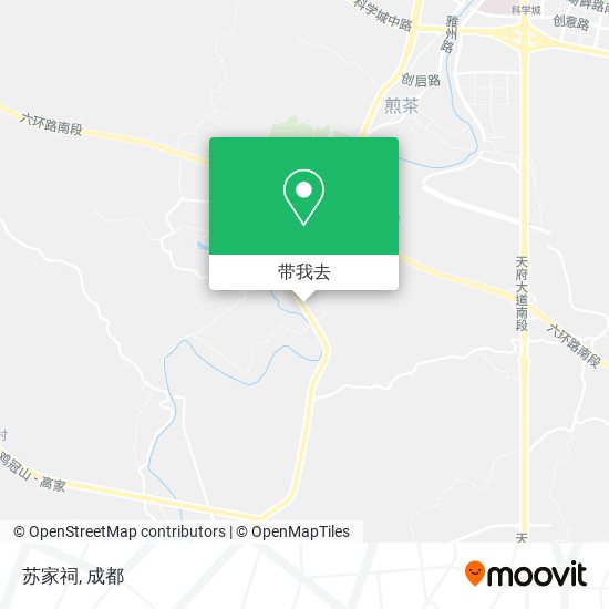 苏家祠地图