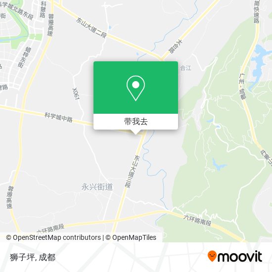 狮子坪地图