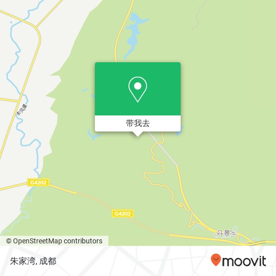 朱家湾地图
