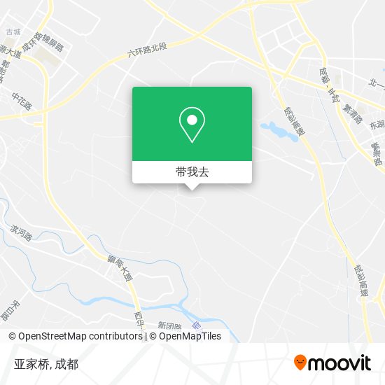 亚家桥地图