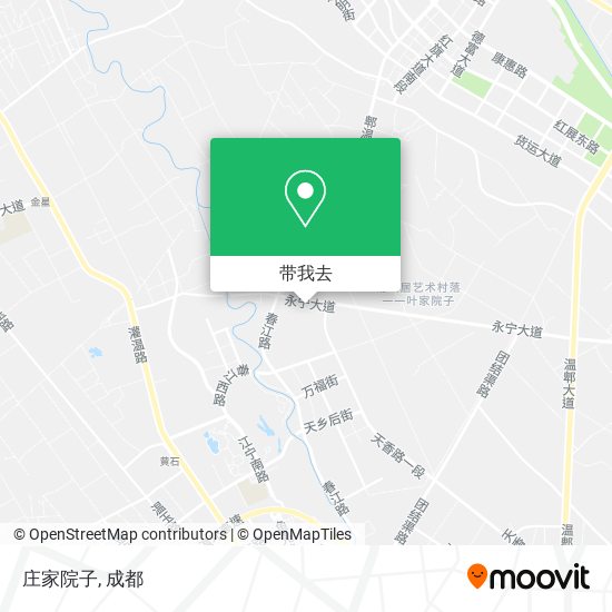 庄家院子地图