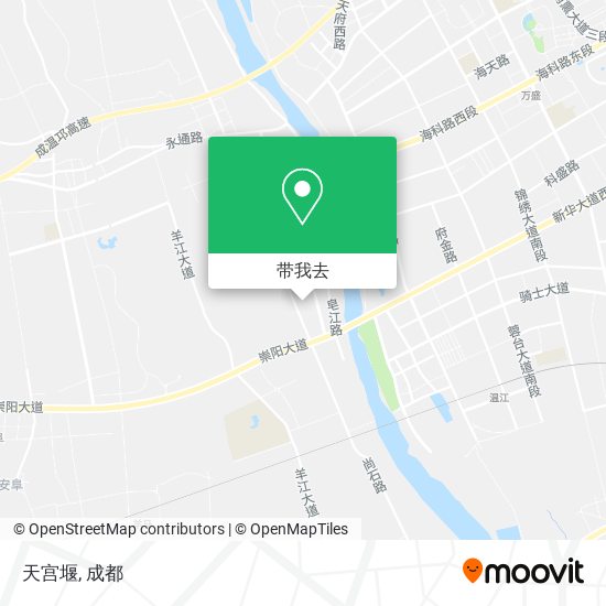 天宫堰地图