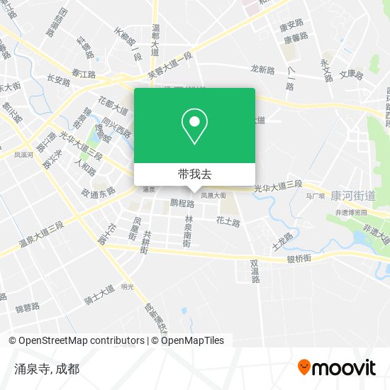 涌泉寺地图