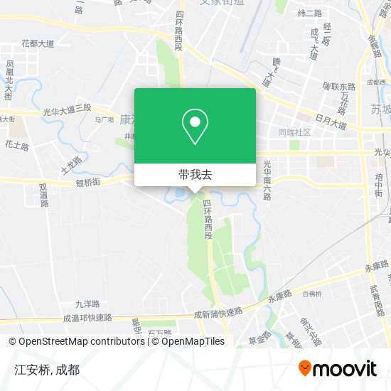江安桥地图