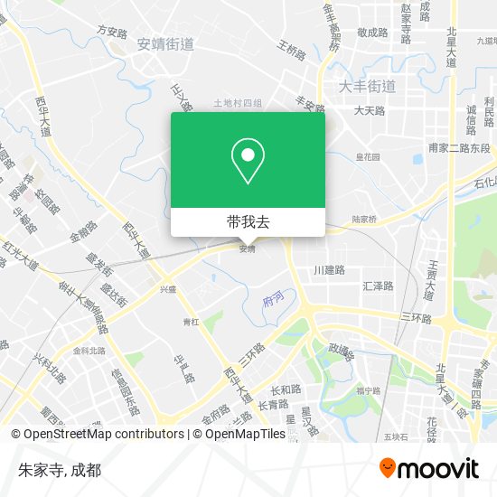 朱家寺地图