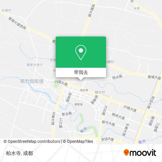 柏水寺地图