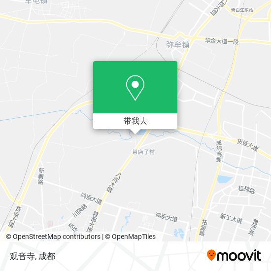 观音寺地图