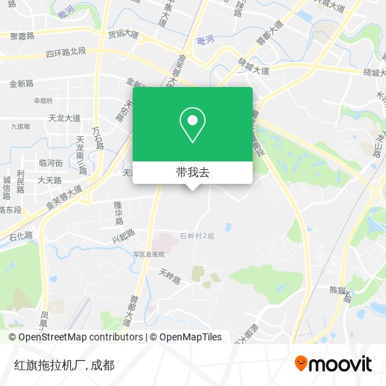 红旗拖拉机厂地图