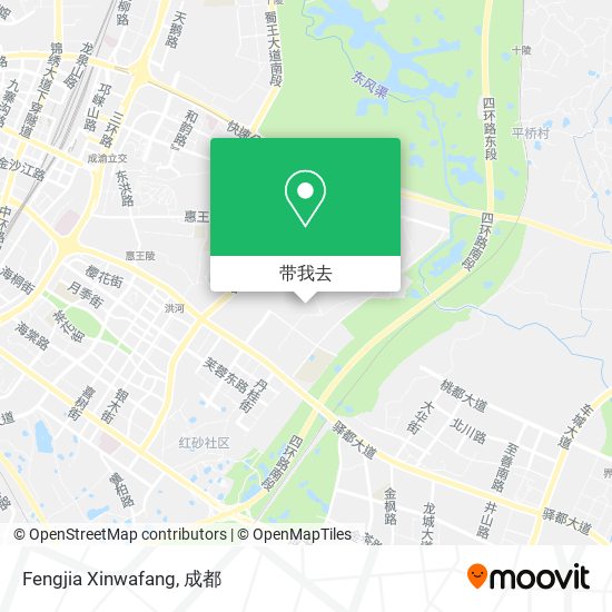Fengjia Xinwafang地图