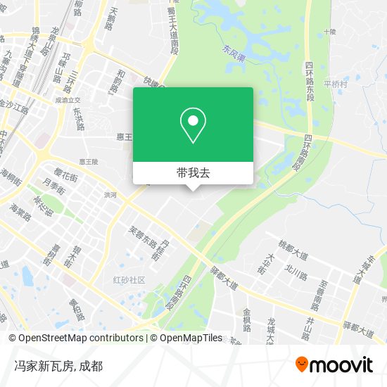 冯家新瓦房地图