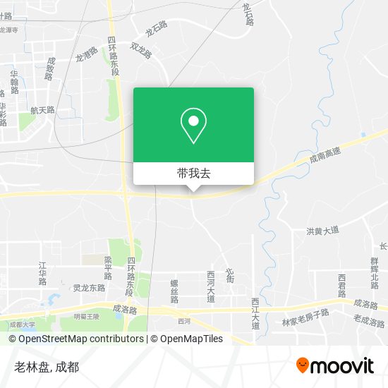 老林盘地图