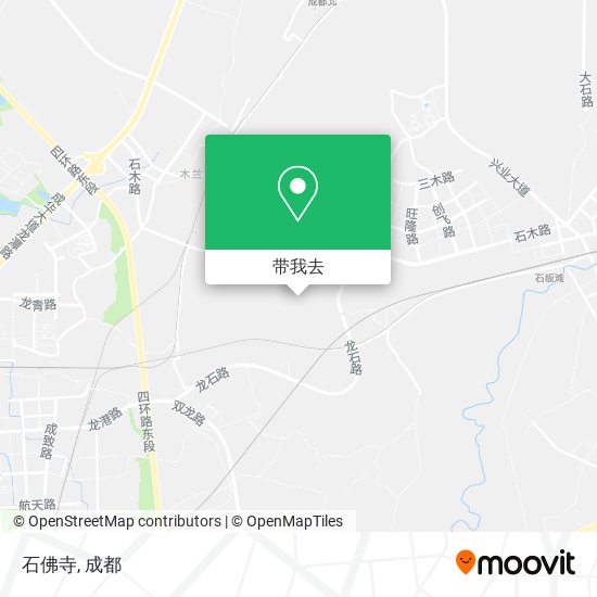石佛寺地图