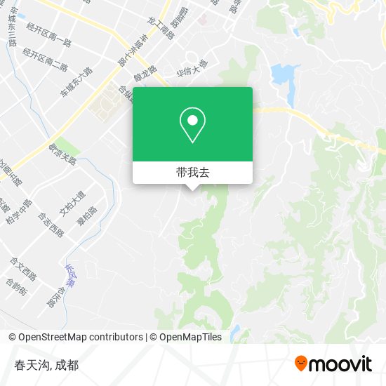 春天沟地图