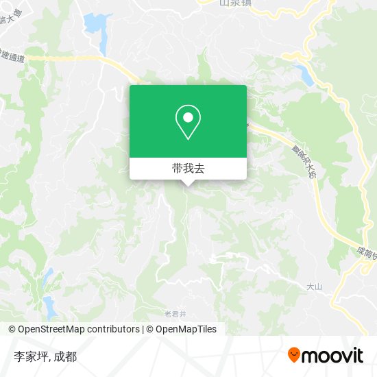 李家坪地图