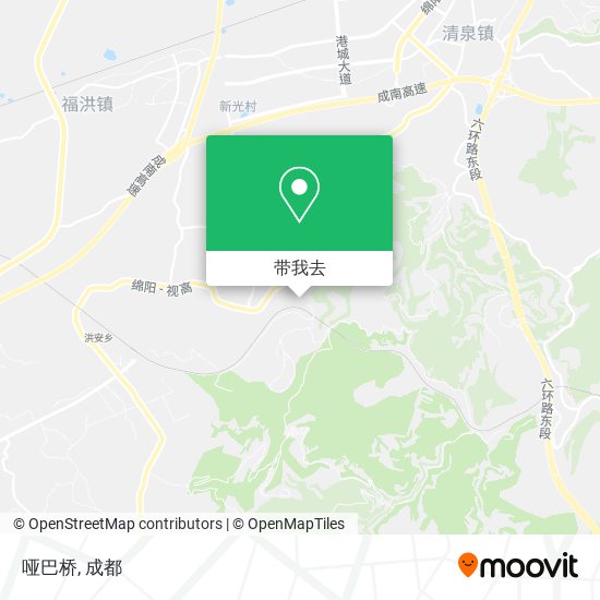 哑巴桥地图