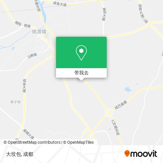 大坟包地图