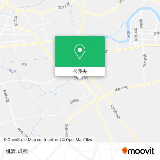 姚渡地图