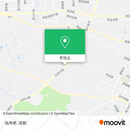 福寿桥地图